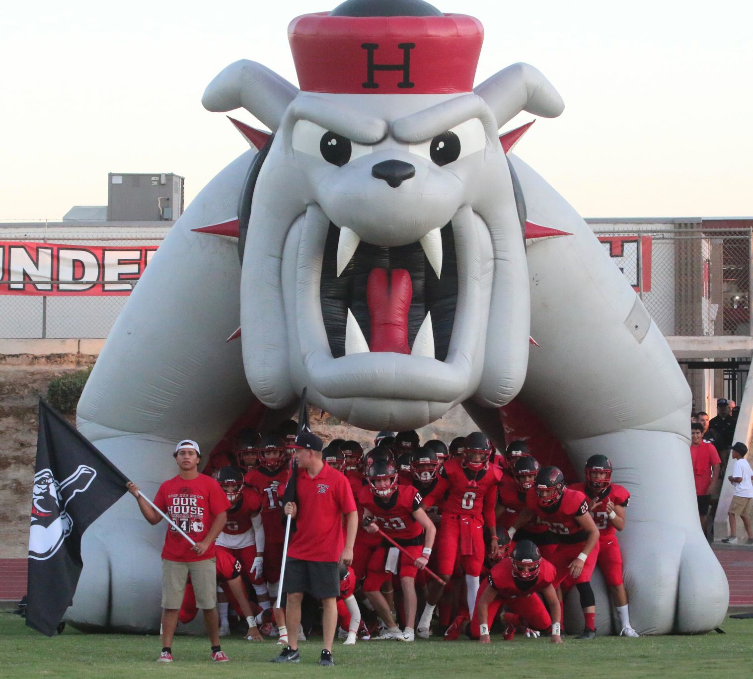 Bullpups own Huskies, make it half a dozen Dog Bowls in a row